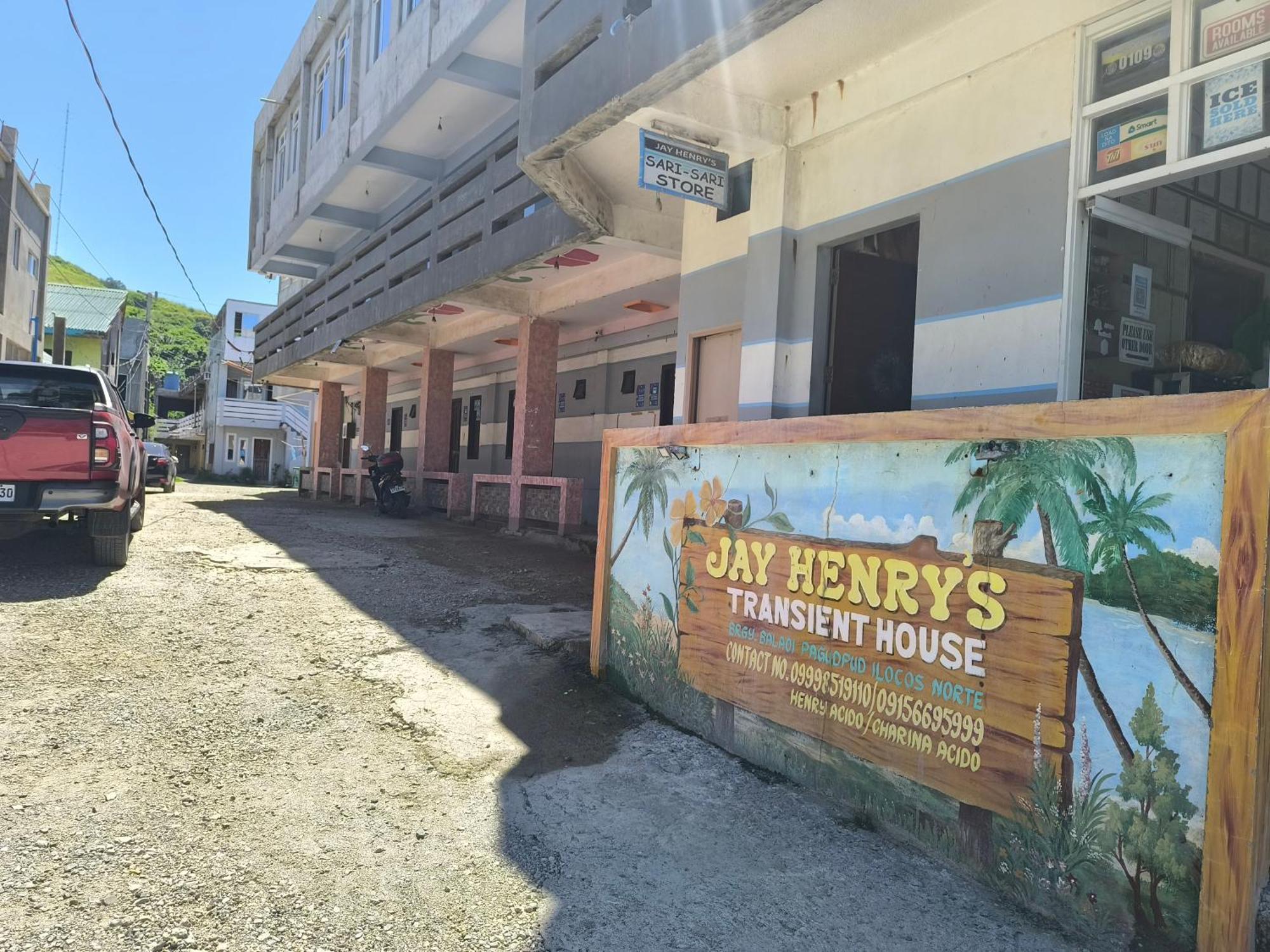 Jay Henry Transient Beach House, B Pagudpud, Blue Lagoon Beach Esterno foto